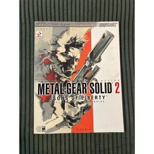 Metal Gear‎ Solid 2 Sons of Liberty Official Strategy Guide BradyGames Konami